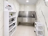 Baytarlıq klinikasında, heyvan baxımı və yuyulması üçün tam təchiz — 照片 1