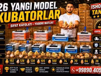 Инкубатор 36 Тухум | Ақлли Автоматик | Тортмали Янги Модель | 220V — फ़ोटो 3
